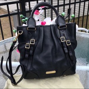 Authentic leather Burberry Crossbody Purse